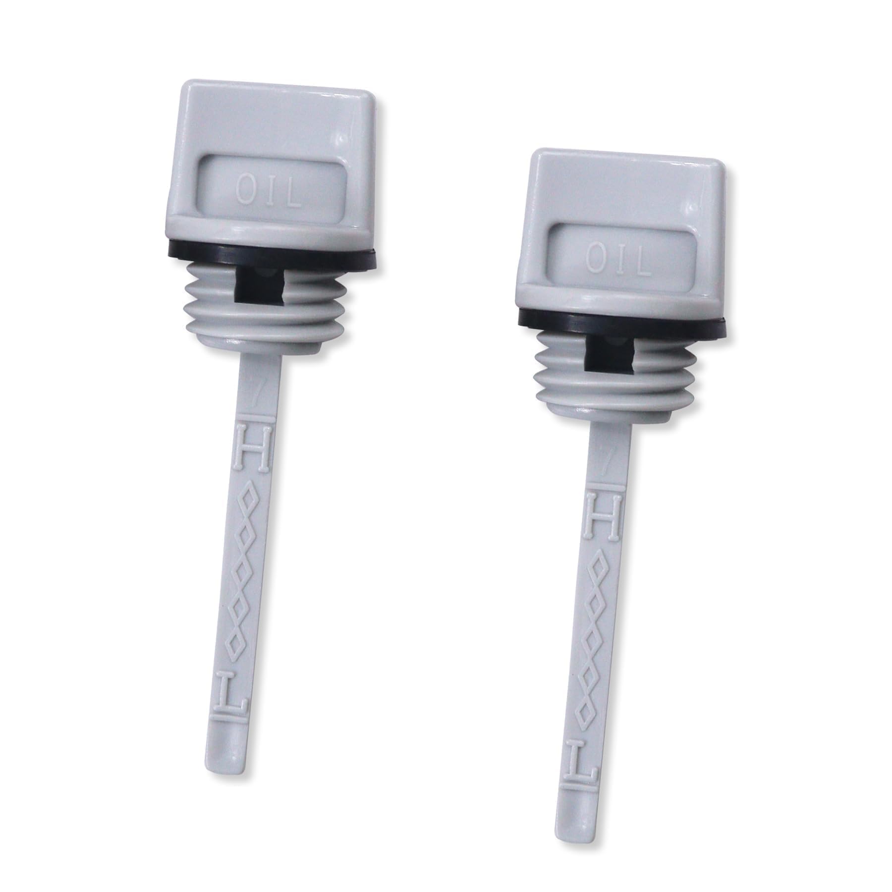 MINETPS 2Pcs 15600-Z1T-000 Oil Filler Cap Assembly 15600-Z0T-810 Compatible with Honda GX120 GX160 GX200 WB20XK2 WB20XT2, Engine Oil Dipstick, Water