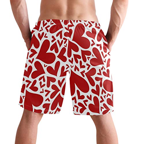 visesunny Mens Funny Swim Trunks Quick Dry Beachwear Sports Running Swim Board Shorts Mesh Lining2