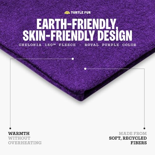 Image of Turtle Fur Double-Layer Neck Warmer - Ultra-Soft, Stretchy Chelonia 150 Fleece Neck Gaiter Made with 100% Recycled Polyester