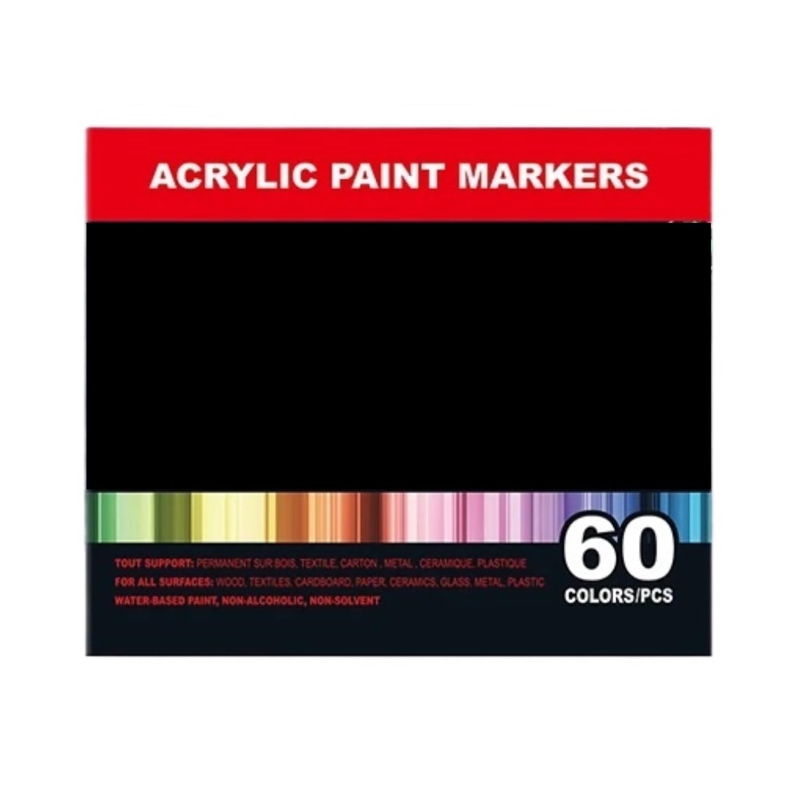 Acrylfarbmarker, Stift mit feiner Spitze, wasserfest und hoch(168 Colors)