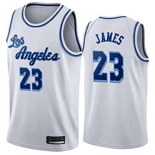Hanbao Jersey NBA Lakers 23# James Jersey de Baloncesto Bordado Swingman de Malla