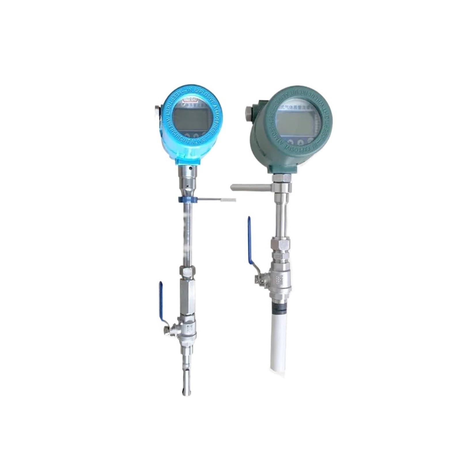 LEOTNNDQ 1PCS Insert Pipeline Thermal Gas Mass Flow Meter Micro Flowmeter