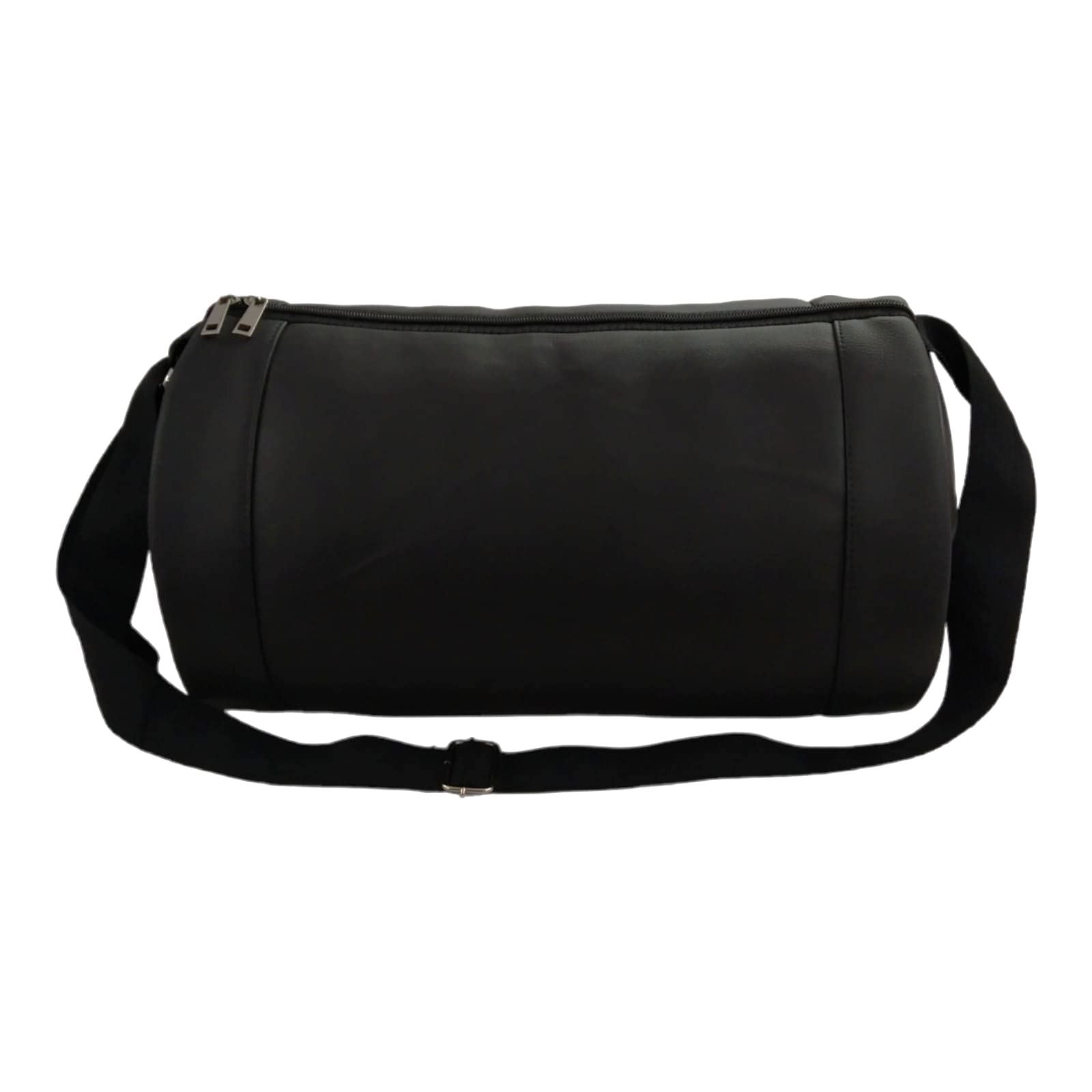 GAAZO - THE APE FASHIONGaazo Faux Leather Gym Duffle Bag - Lightweight & Waterproof - Black - Carry Shoes, Clothes, and More! usable for Men and Women - Ideal for Gym, Travel, Hiking, and Sports