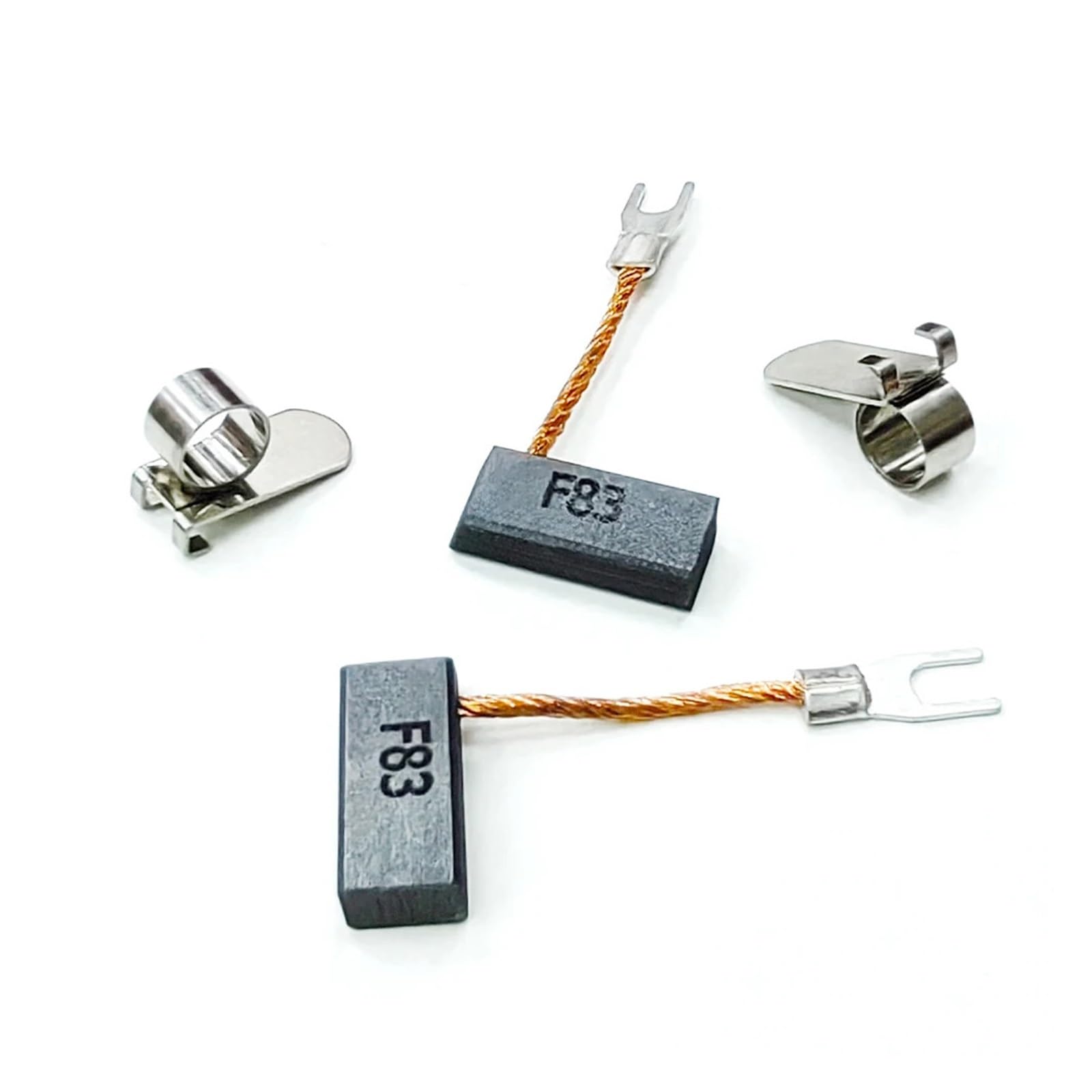 20 sztuk F83 Szczotki węglowe do silnika, elektryczne szczotki węglowe, 6,3 x 9,6 x 22 mm