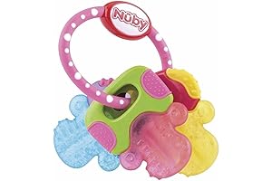 Nuby Ice Gel Teether Keys - Soothe Your Baby's Sore Gums!