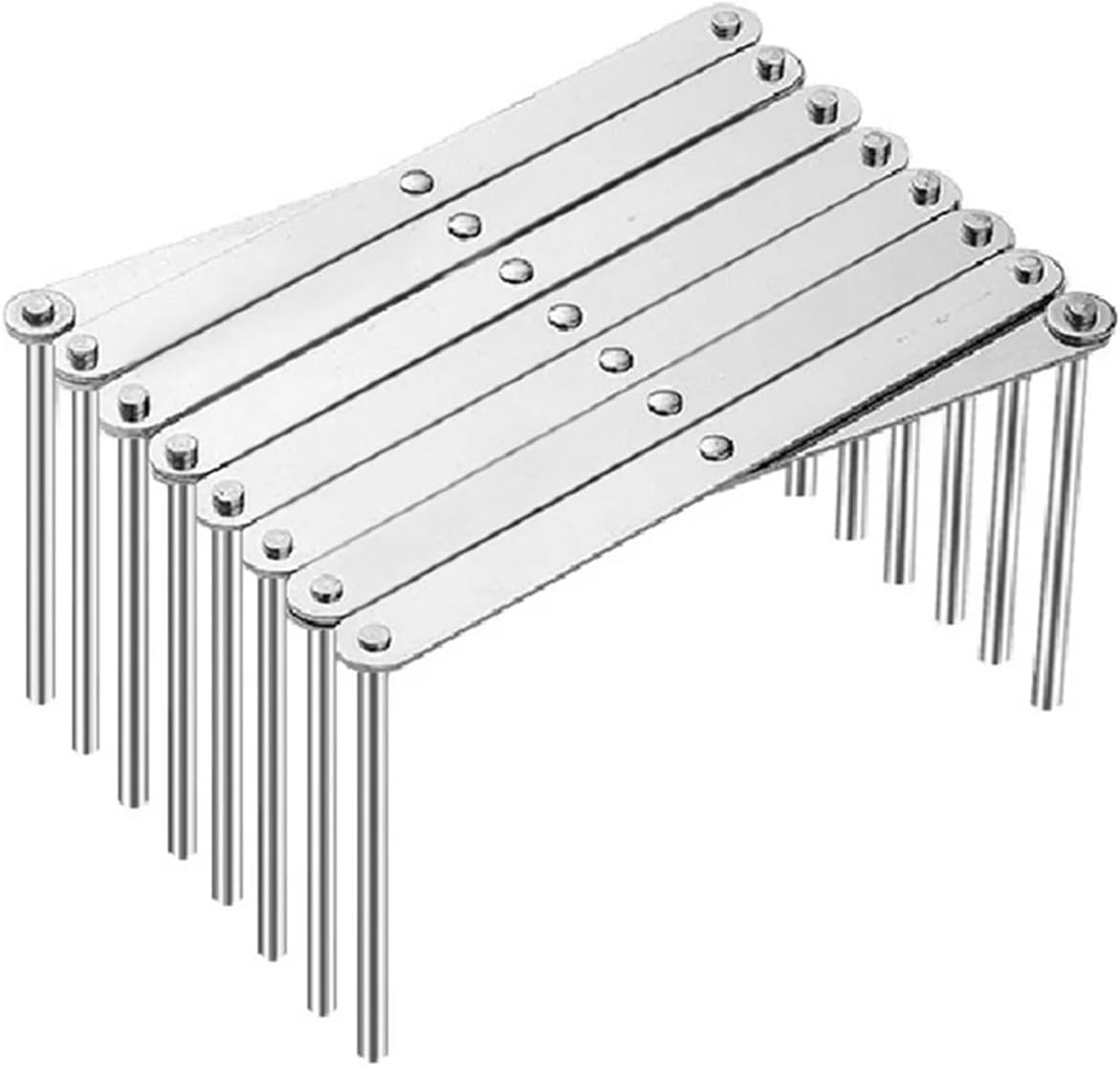 pot racks Pot Lid Rack Pan Organizer Retractable Foldable Stainless Steel Plate Dish Holder Shelf Tableware Storage Kitchen Gadgets