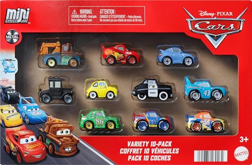 Mattel Disney and Pixar Cars 10-Pack of Mini Racers (Styles May Vary) - image 6