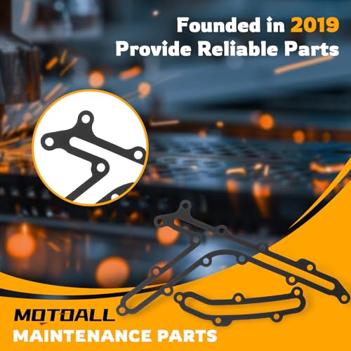 Image of MOTOALL 13533JK21A Oil Gallery Gasket 2 Pcs Fit for Infiniti FX35 G35 G37 Replaces# 13533JK21B 13533JK20A