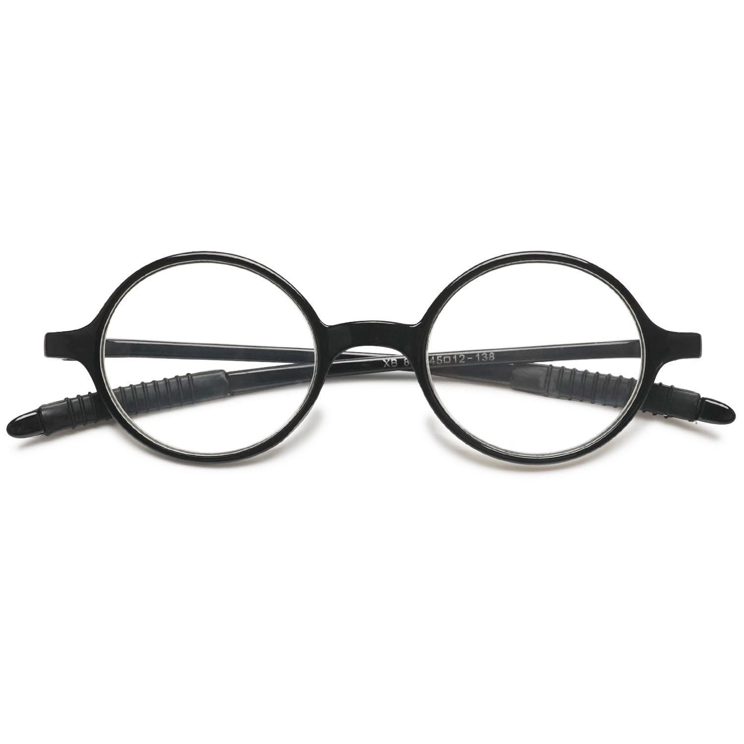 VEVESMUNDO Redondo Gafas de Lectura Pequeñas Ligeras Vintage Flexibles Vista Presbicia para Mujer Hombre — view 9