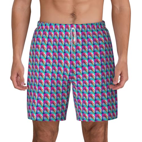 Short de bain homme méduses pour la plage et le plein air