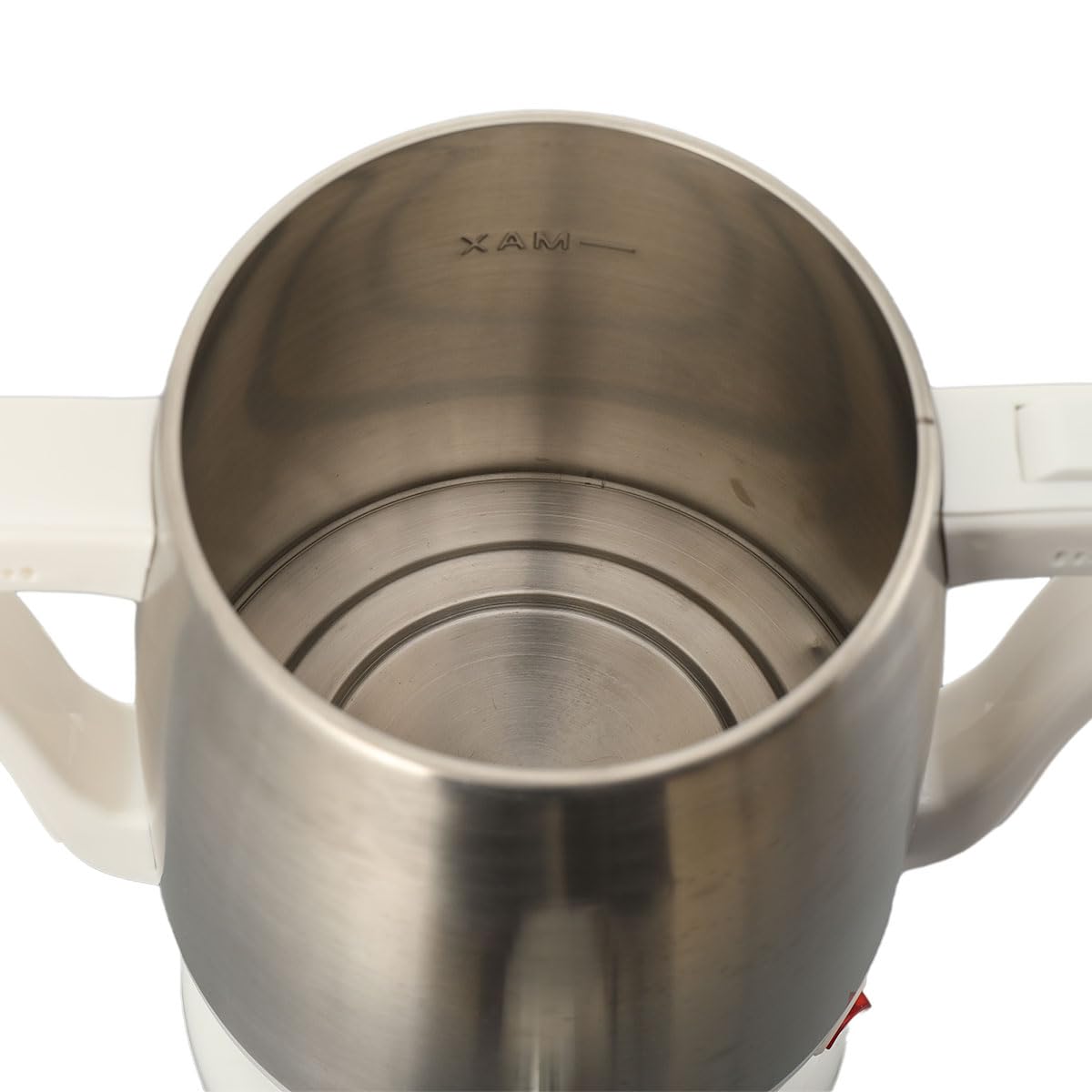 LALABU Samowar-Teebereiter,Elektrischer Samoware Edelstahl 220V, 3,5 Liter Teekocher Samovar Warmwasserbereiter mit Trockenkochschutzfunktion,Weiß