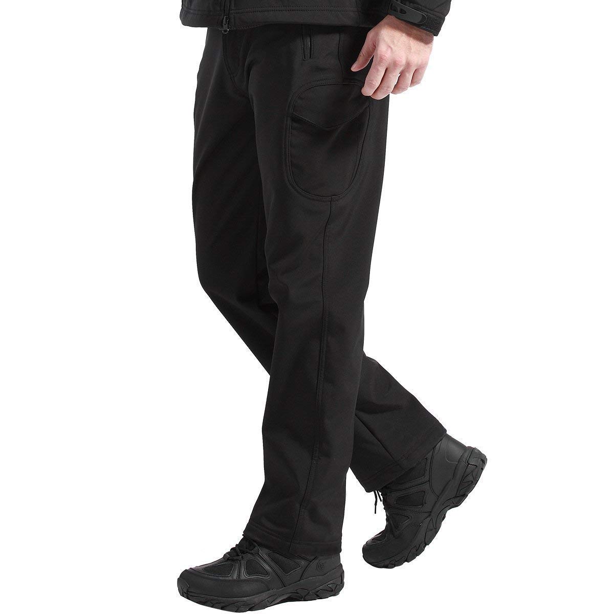 FREE SOLDIER Pantalones de esquí Impermeables para Hombre, de Invierno, para Caza, Exteriores, Resistentes al Viento, térmicos, para Invierno, para Escalada y Senderismo