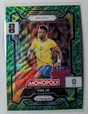 Panini Prizm Monopoly WC 2026#5 Vini Jr. Green Wave Brazil