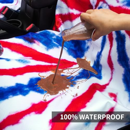 Image of Automotive Waterproof Seat Covers for Cars - Machine Washable Car Seats Protectors Universal Fit for Vechicles Honda Tesla Ford Toyota - Sweatproof Auto Seats Pad Great for Beach Swimming Surfing