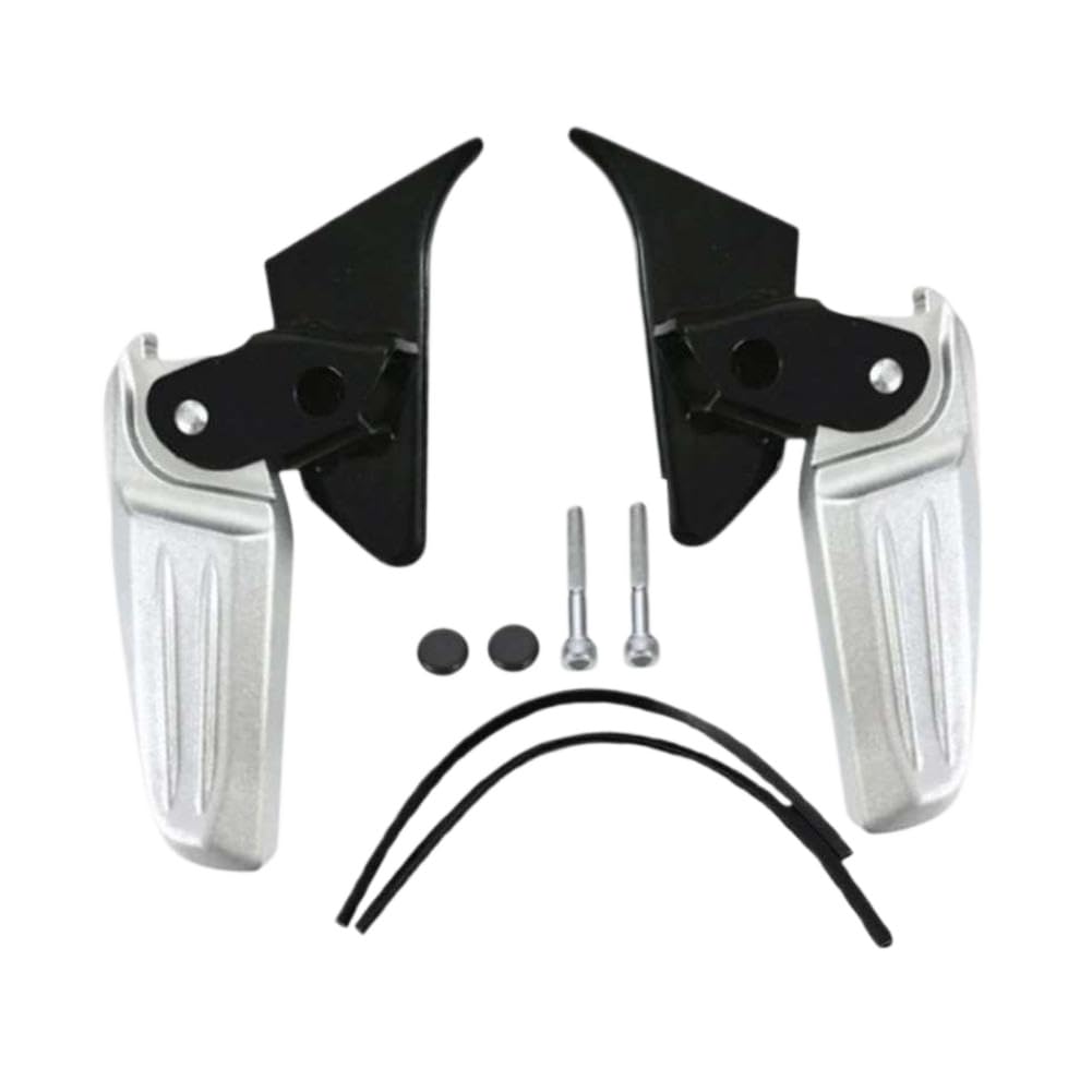 Repose-pieds pour moto résistant, assemblage facile pour motards - 2