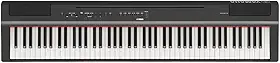 Piano Digital P 125A B Preto 88 Teclas Sensitivas com Fonte e Pedal Yamaha