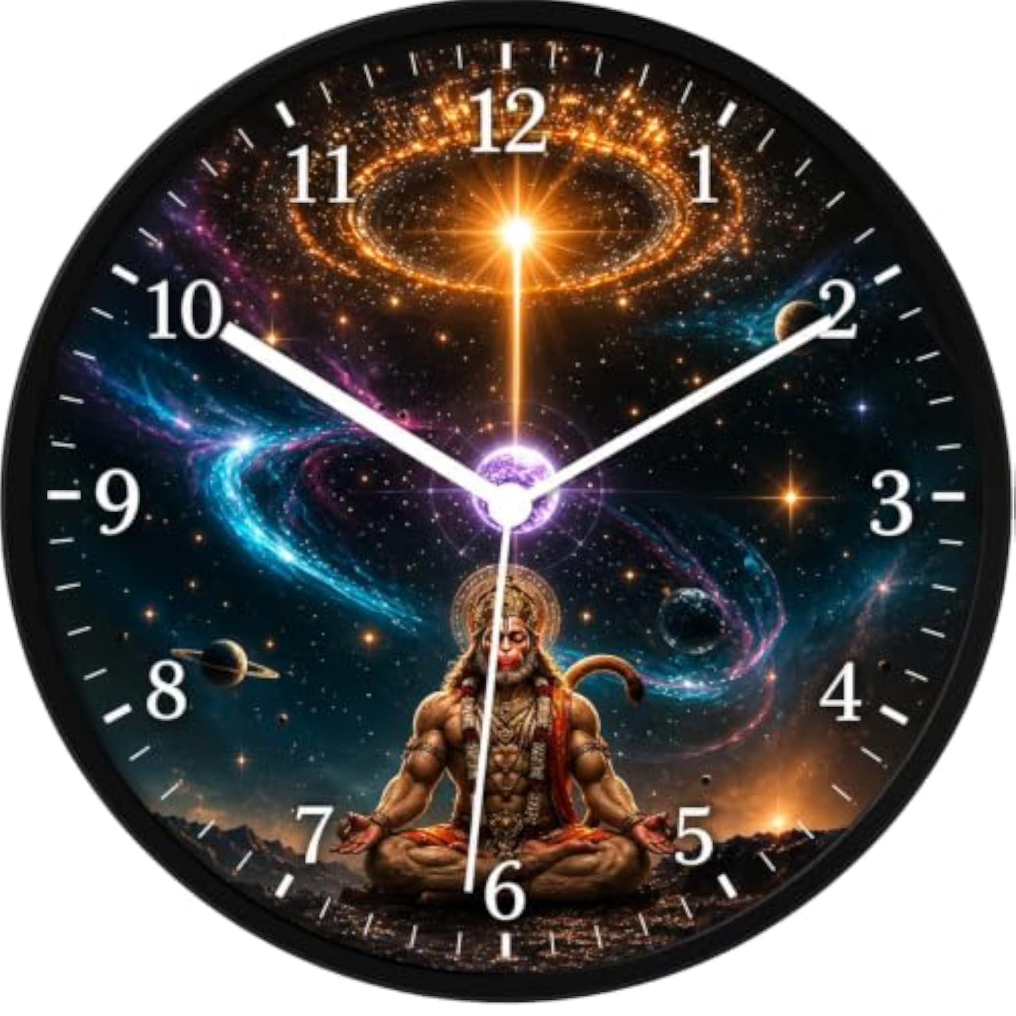Stylish Wall Clock for Living Room, Contemporary Look