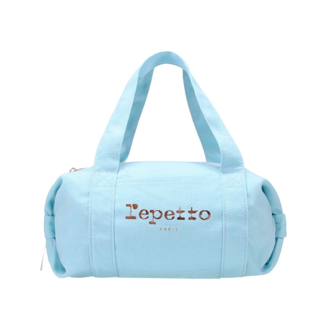 Repetto SAC POLOCHON EN COTON TAILLE S BLEU CIEL