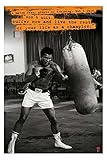 Muhammad Ali Sandsack Poster (61cm x 91,5cm) + Original 