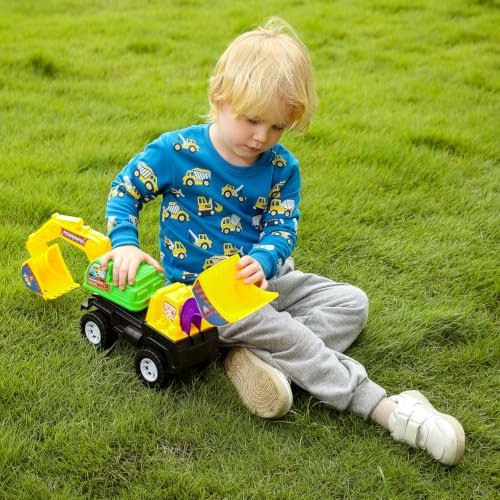 Image of GFQLONG Toddler Boy Sweatshirt 2T 3T 4T 5T Long Sleeve Shirts Boys Sweater | Cotton Dinosaur Cartoon Pullover Crewneck Sweatshirt,Toddler Boy Sweaters Tops,Kids Fall Winter Clothes