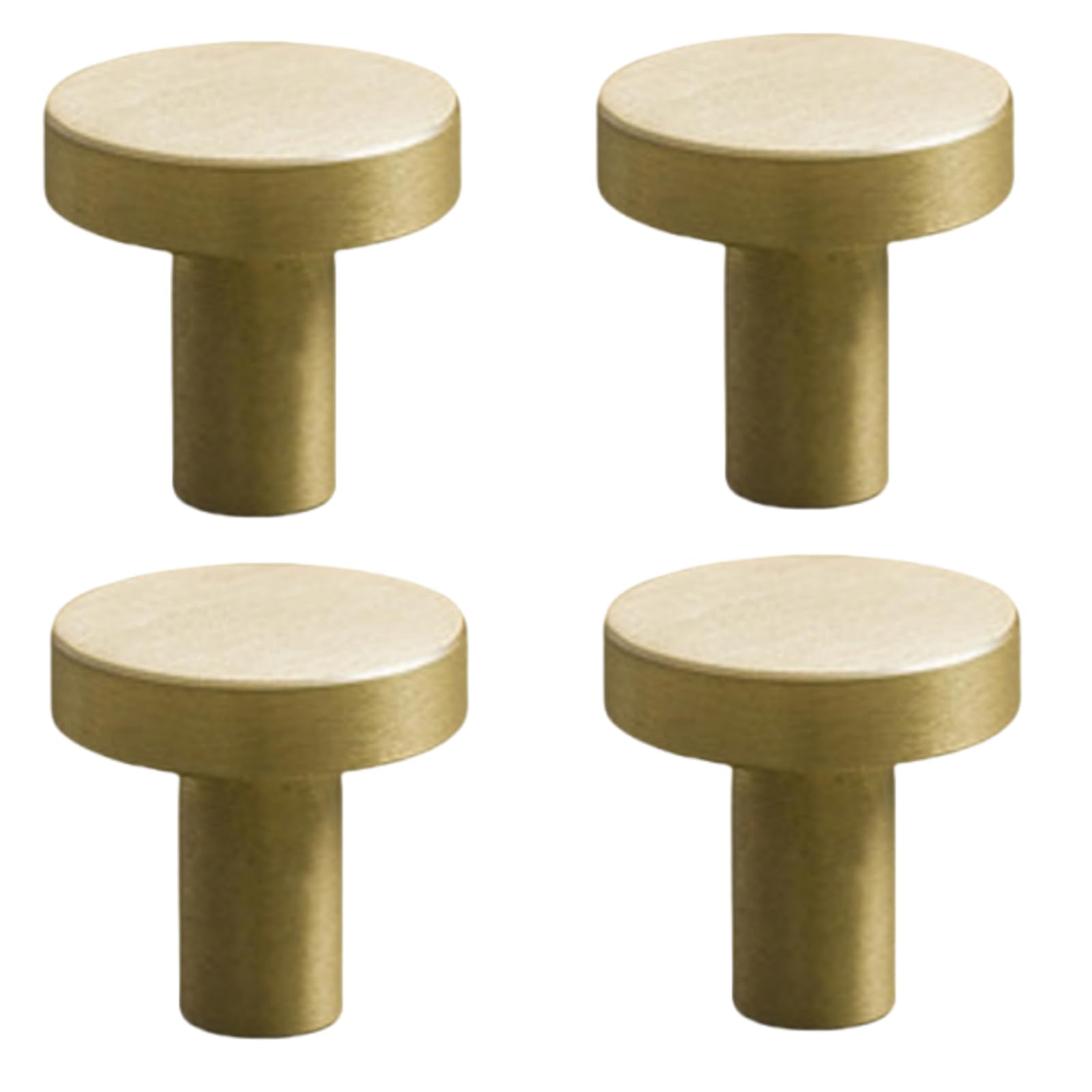 Schubladengriffe aus antikem Messing, Küchenschrankknöpfe, 10 Stück Messing-Schuhschrank-Schminktisch-Einloch-Schrankmöbelgriff, Kleiderschranktür-Schubladengriff, 25 x 20 mm(20 mm x 20 mm)