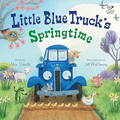 Little Blue Truck's Springtime Audiolibro Por Alice Schertle arte de portada