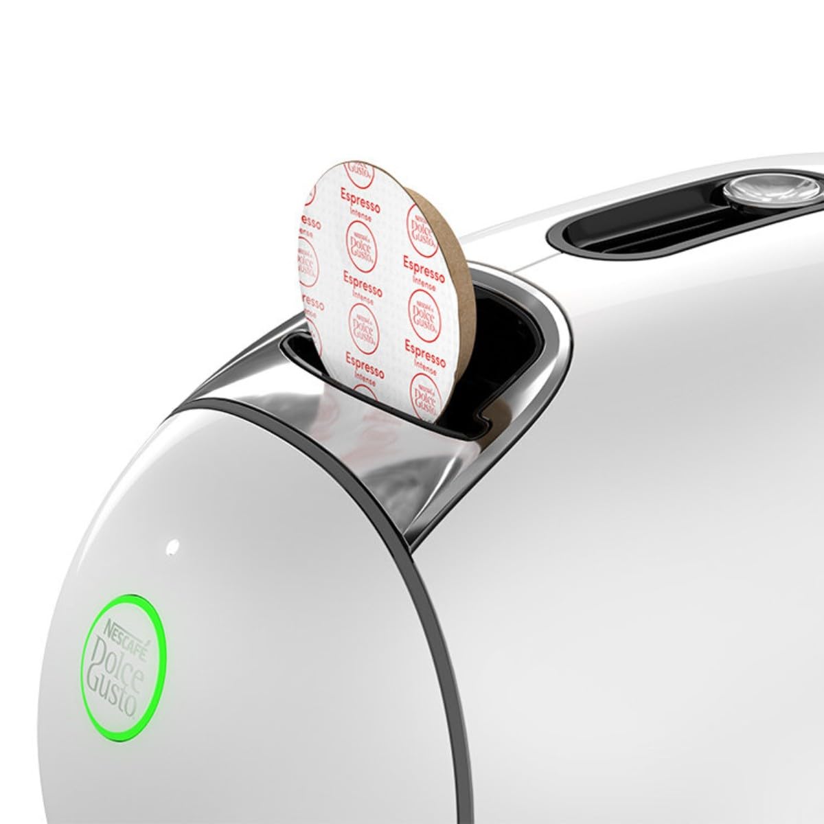 NESCAFÉ DOLCE GUSTO Neo Kaffeemaschine Krups kompostierbare Kaffeepads SmartBrew-Technologie 3-in-1 Schwarz KP830110