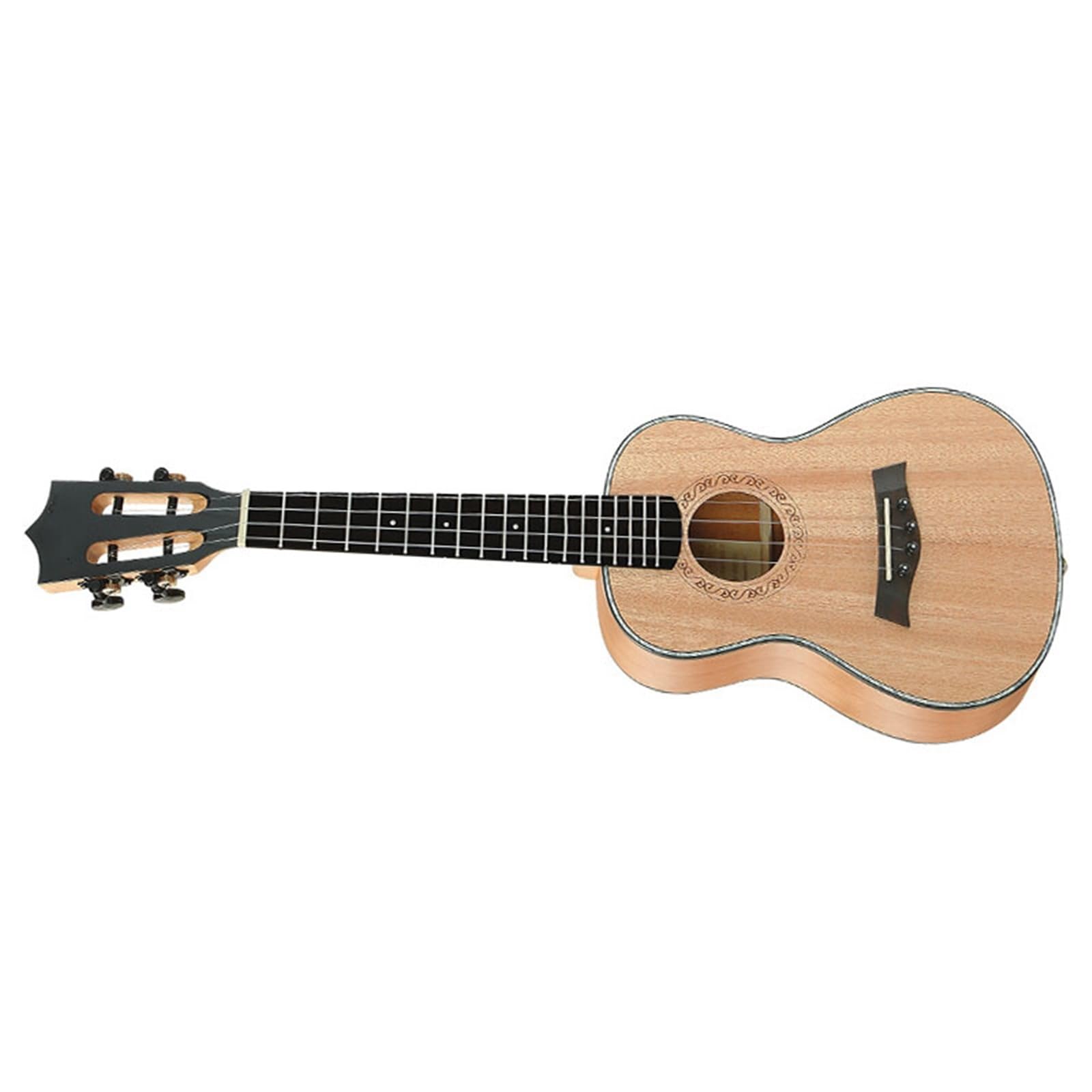 Ukulélé Professionnel Ukulélé En Bois Massif De 23 Pouces Instrument D'entrée Gamme Pour Débutants Et Adultes