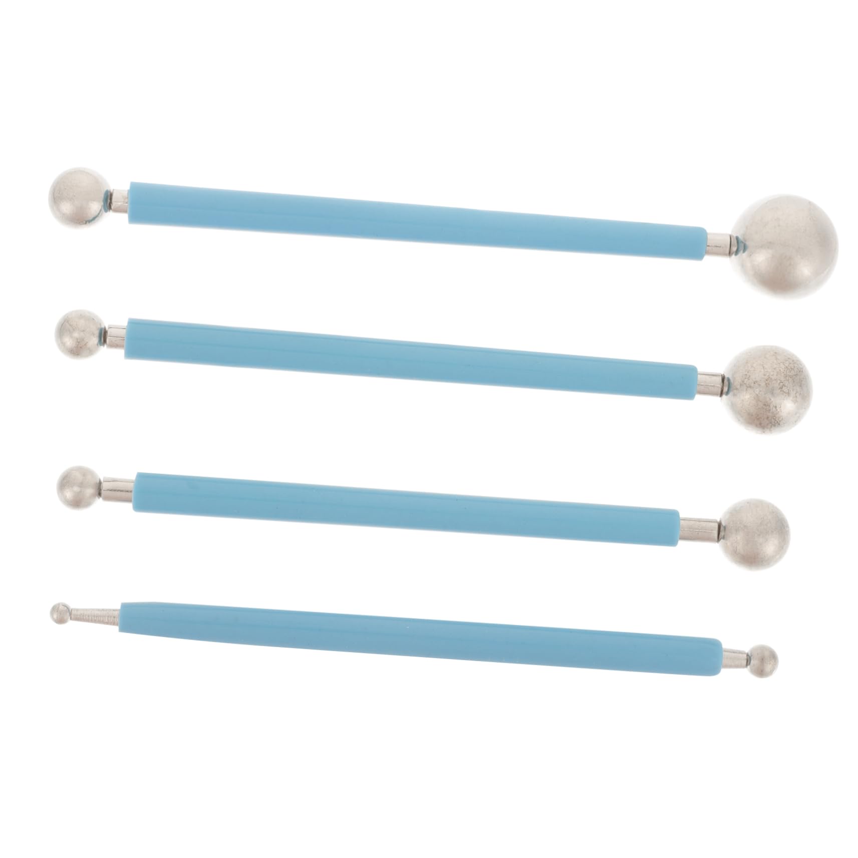 OSALADI 5 Set Scultura di Strumenti di Argilla Ceramica Utensili Modellazione Fabbricazione Strumento di Argilla Strumenti per L'argilla Acciaio Inossidabile 4 Pezzi * 5