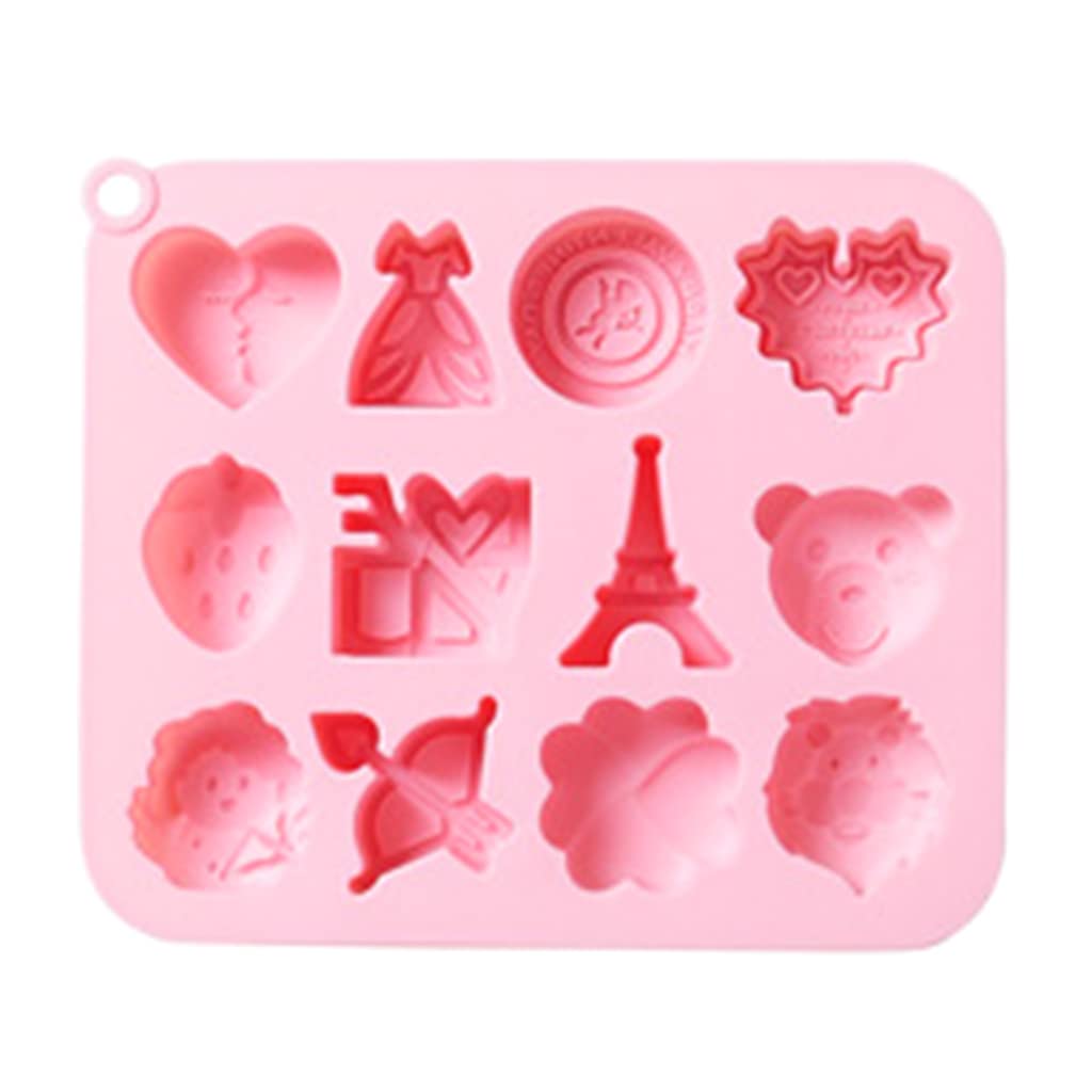 Buxuaaaa B Uxuaaaa Silicone Candy For Cakes Dessert Jelly Pendant Candy Aking Tool Valentines ' Day Gift Silicone Cake Molds For Aking