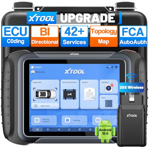 Complaint 8 XTOOL D8W Wireless Bidirectional Scan Tool, AI-Assisted OBD2 Scanner with Topology, 3-Year Updates, ECU C0ding, PMI, 42+ Resets, Full Diagnostic Scanner for Car, Crankshaft Relearn, FCA/CAN FD/DoIP