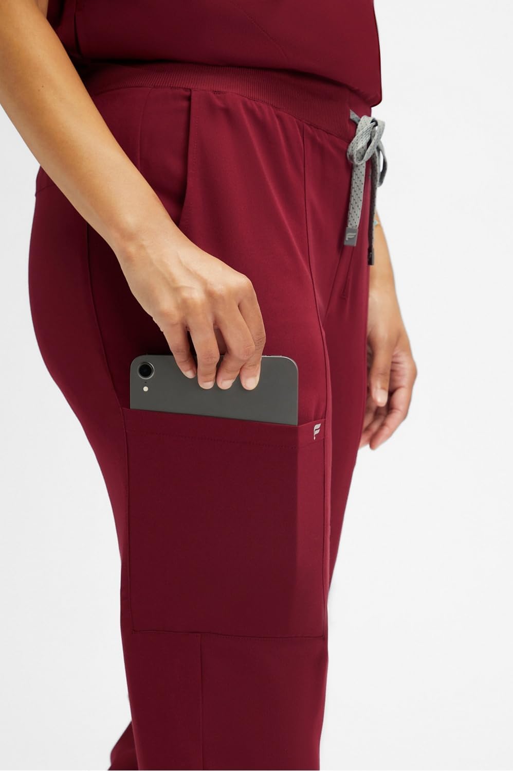 Fabletics Women's Performance Scrub Pant - MotionTech, 4-Way Stretch, Pocket-Packed, Wrinkle-Resist, Semi-Slim Fit - Image 4