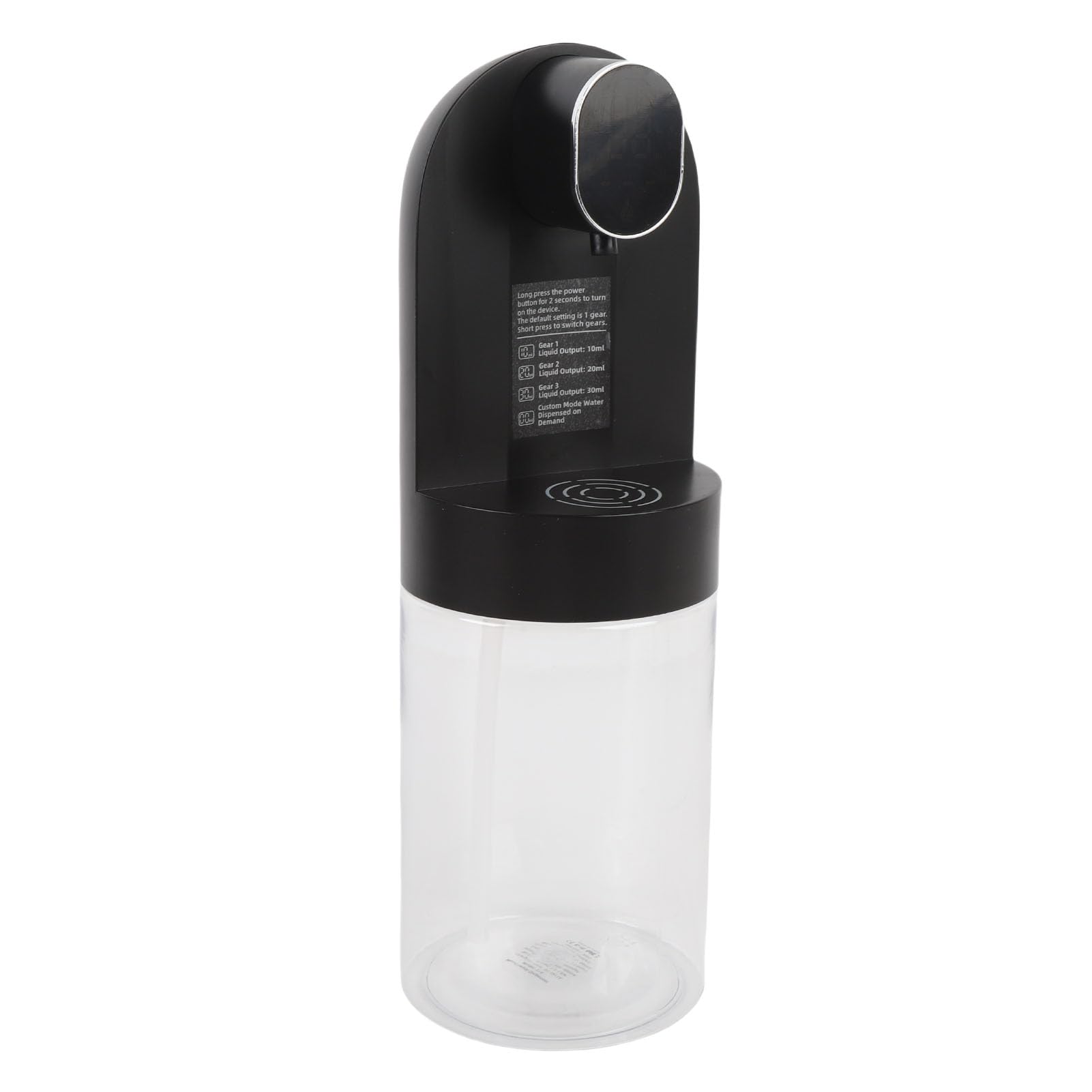 Dispensador de Enjuague bucal automático Pantalla LED 600ml Sensor Inteligente Portable Dispensador de Enjuague bucal para Enjuague bucal para el hogar y los niños