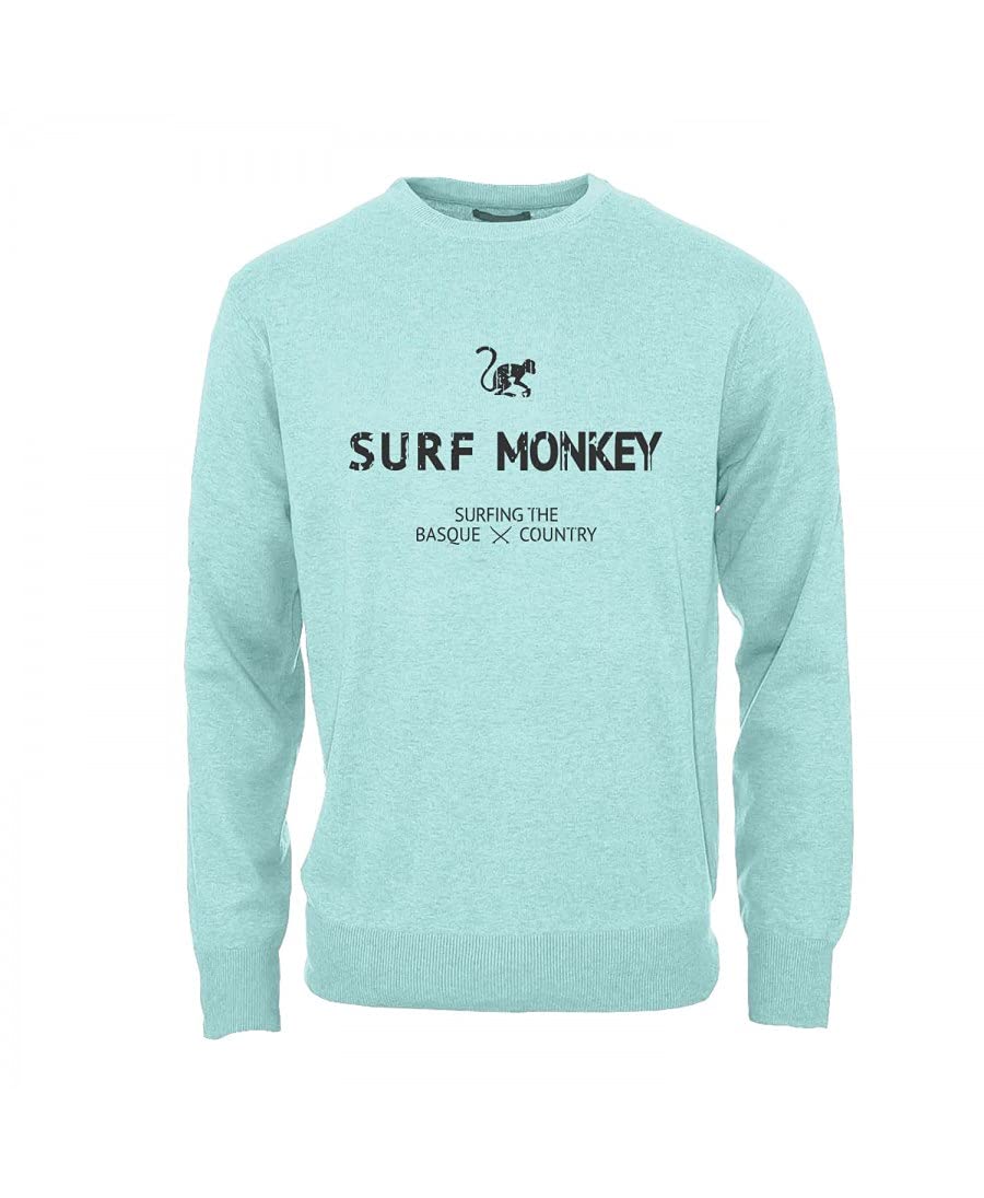 Felpa Classica Girocollo per Uomo/Donna - Felpa Cotone Organico Surf Monkey®