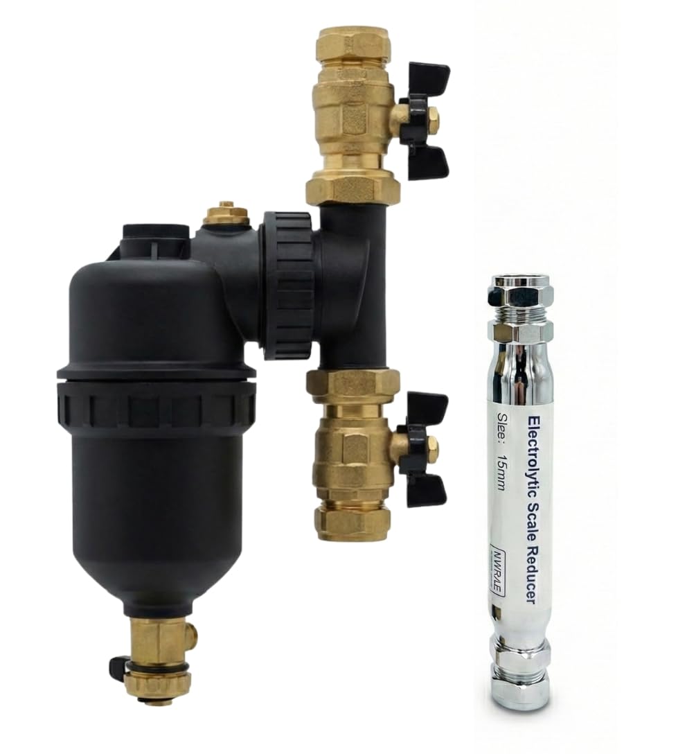 LavaTherm 22mm Magnetic Filter & 15mm Scale Reducer Part L Boiler Kit