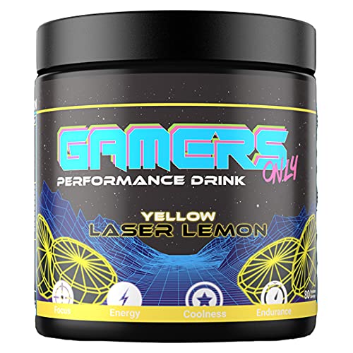 GAMERS ONLY YELLOW Laser Lemon, 400g (80 Portionen) Cover