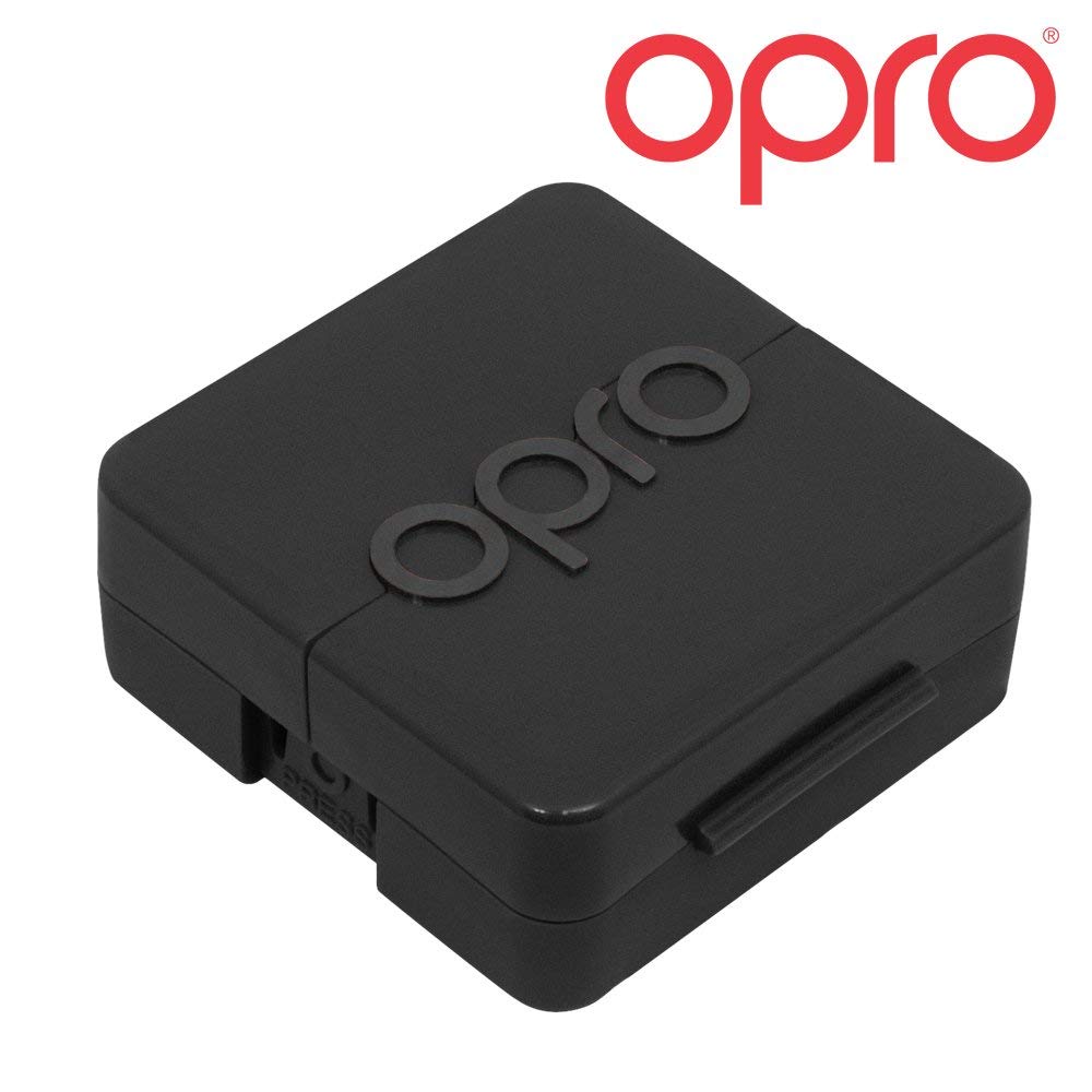 OPRO Mouth Guard Anti-Microbial Gum Shield Case for Rugby, Boxing, Lacrosse, UFC, MMA, Hockey
