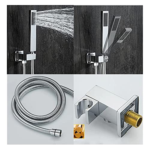 Ensemble de douche haut de gamme encastrable au design minimaliste épuré
