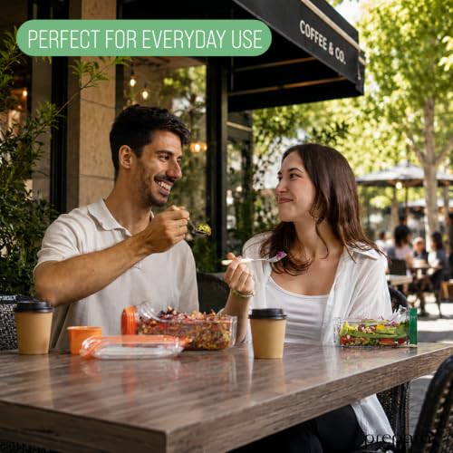 Image of Prepara Salad Pod & Harvest Pod Set | BPA-Free, Ideal for Salads & Grains, Holds 4.5 & 6 Cups, Includes 2.5 oz & 5.3 oz Dressing Capsule, Mess-Free & Leakproof
