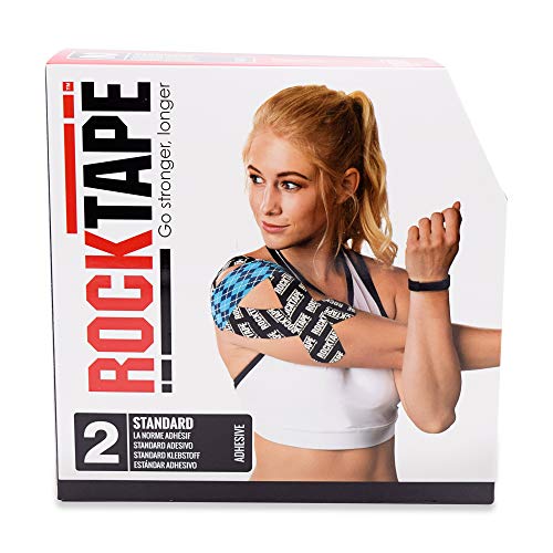 Rocktape, Black, 2" X 105' (5Cm X 32M) #TOP1