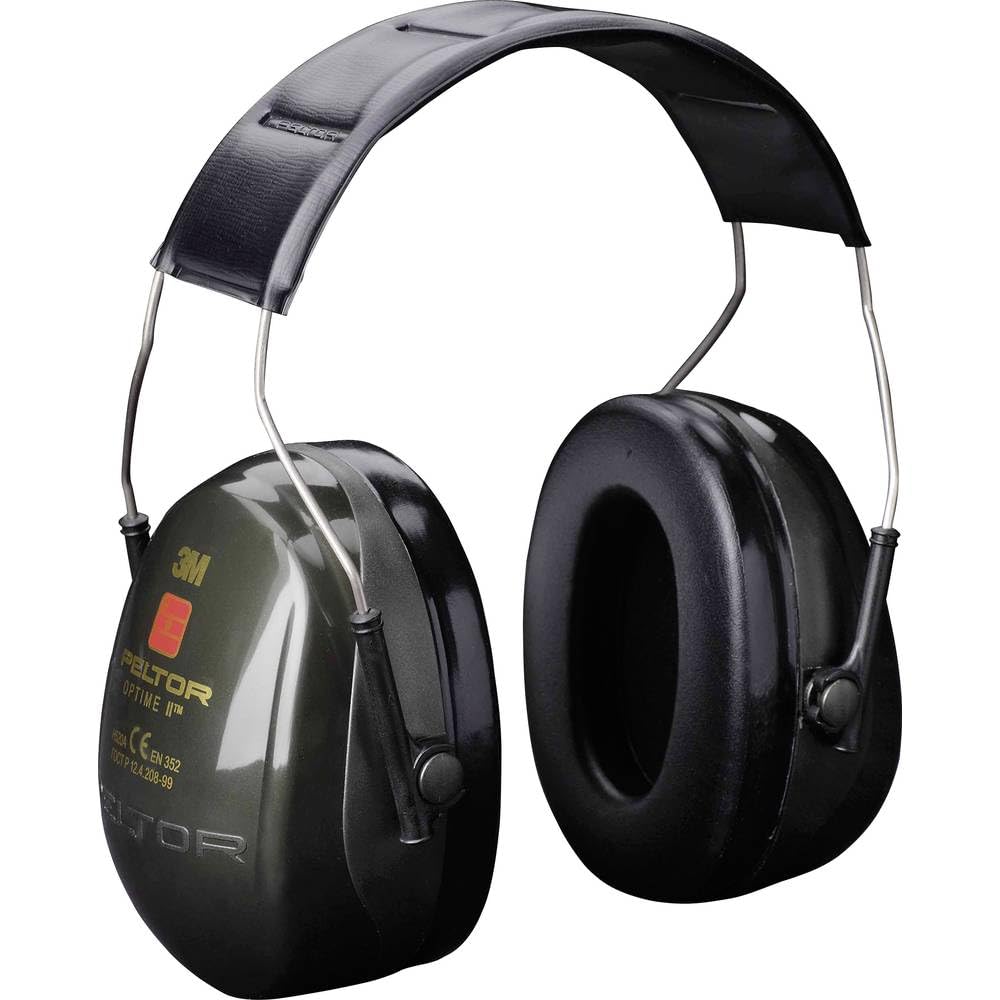 3M Peltor Optime 2 Ear Defenders Headband Green