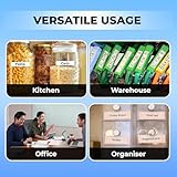 Double Dragon Compatible TZe-231 Label Tape 12mm (0.47") Black on White, for Brother P-Touch PT-H110, PT-E110, PT-1000, PT-P300BT, H105, H101C, H200, GL-H105, PT-1080, Laminated Tape Cassette, 5-Pack - Image 6