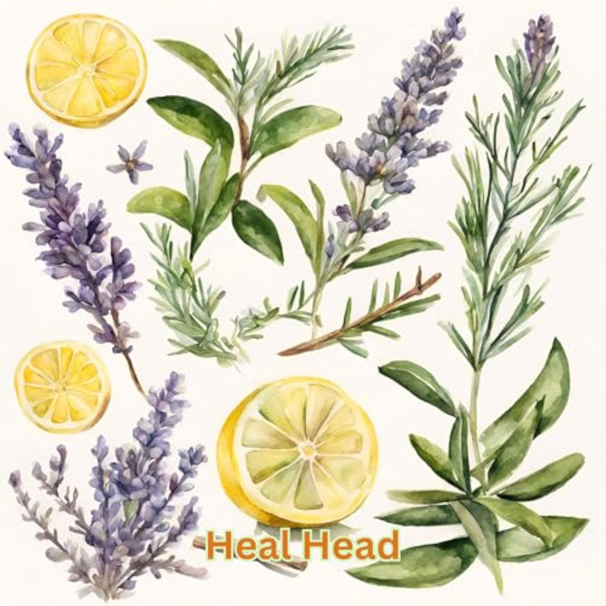 100% Natural Theta Blend (Heal Head), 8ml