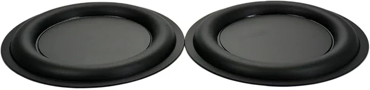 2Pcs 6.5Inch Strengthen Bass Vibration Plate Membrane Passive Radiator Vibrating Diaphragm Speaker Bass Radiator