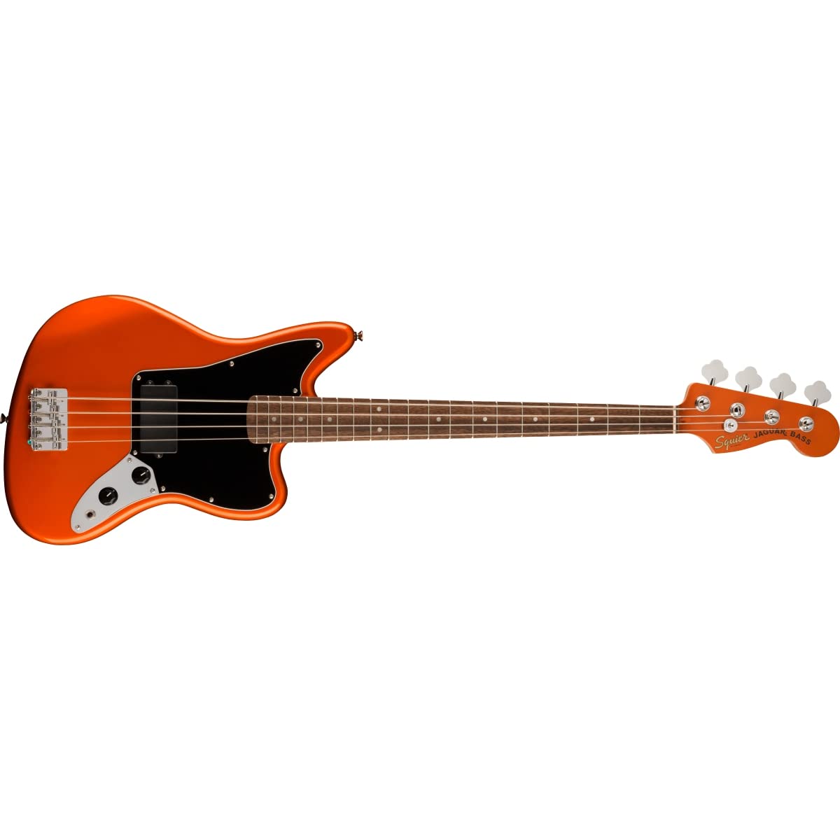 Amazon.com: Squier Affinity Series Jaguar Bass H - Metallic Orange 