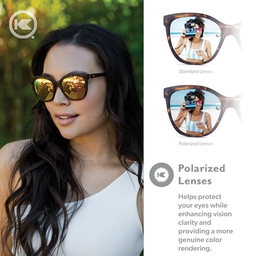 Knockaround Deja Views Polarized Sunglasses for Women - Impact Resistant Lenses & Full UV400 Protection4