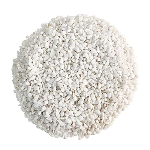 Image of Reiki Crystal White Agate Chips Stone for Vastu Natural White Agate Crystal Chips for Aquarium Home Decor Garden Table Decor Stones Pebble Reiki Gemstones 1 Kg