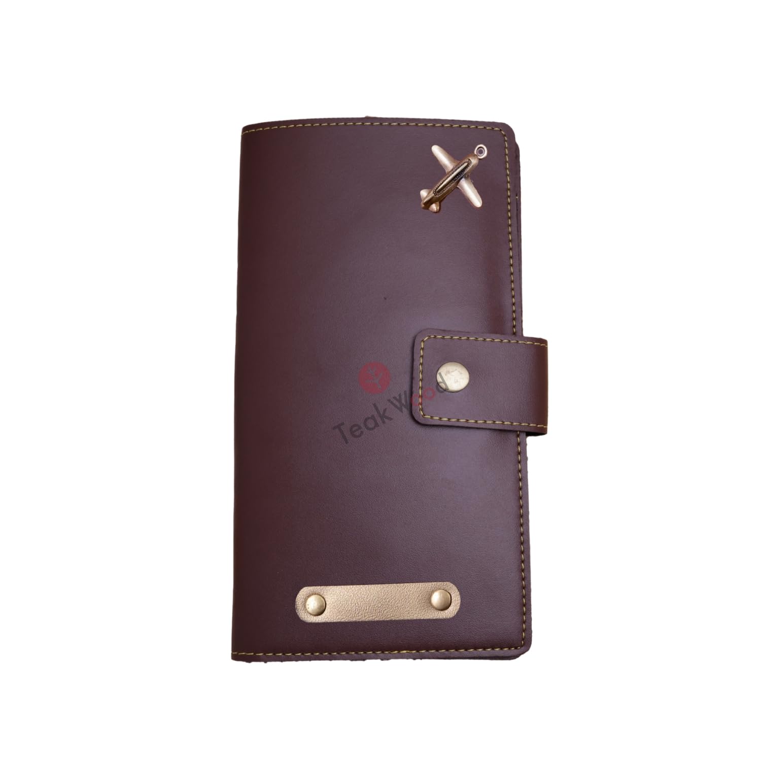 Premium Leather Passport Cover Travel Wallet, Genuine Passport Holder Case, Slim Passport Sleeve with Card Slots, RFID Blocking Travel Document Holder, Durable Lightweight Passport Wallet (Brown)-image-34