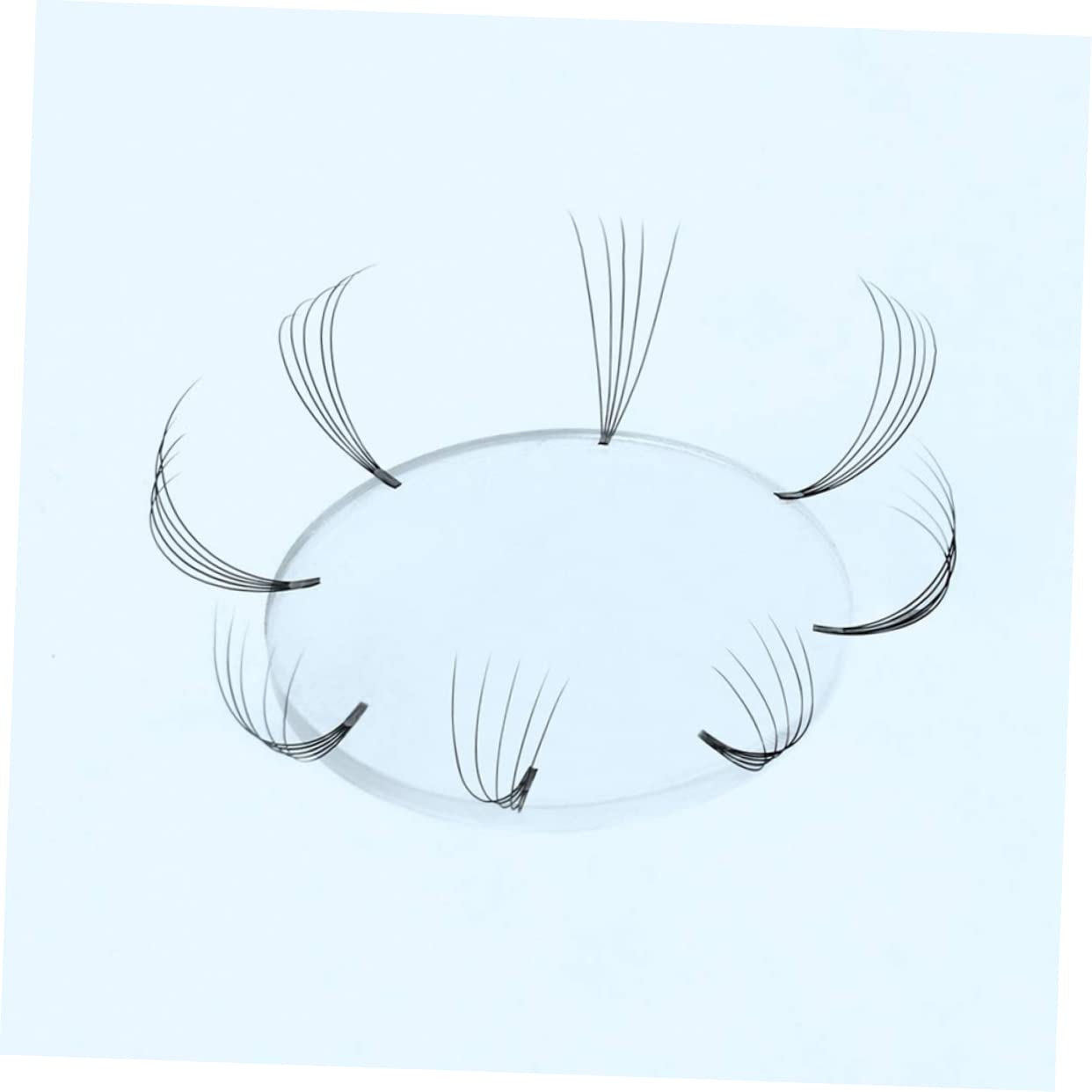 Mikinona Eyelash Holder Pad Lashes Pallet Silicone 6pcs Lash Accessories for Professional Use