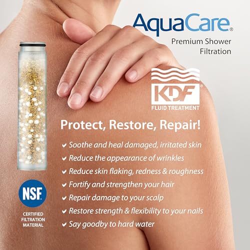 AquaCare 2-Pack American KDF Pure Shower Filter Replacement Cartridges - Image 4